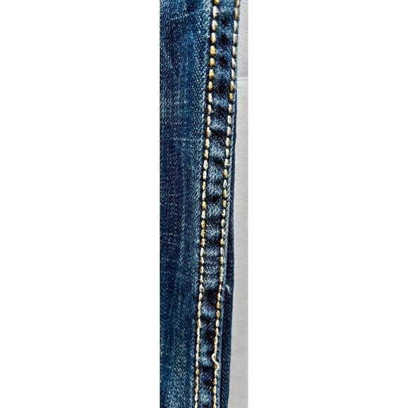 Stetson Hollywood Bootcut Jeans Womens Western Y2K Rodeo Country Glam Style 12 - Picture 6 of 12